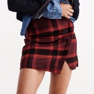 Abercrombie Plaid Skirt